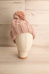 Eos Candy Pink Knit Tuque with Pompom | La Petite Garçonne 1
