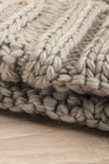Eos Mushroom Grey Knit Tuque with Pompom | La Petite Garçonne 6