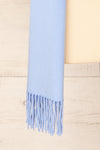 Epanouissement Blue Soft Knit Scarf | La petite garçonne details