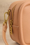 Eriqua Beige Shoulder Bag w/ Removable Strap | La petite garçonne side close-up