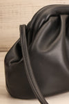 Erline Black Crossbody Bag | Sac Noir | La Petite Garçonne side close-up