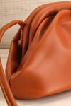 Erline Brown Crossbody Bag | Sac Brun | La Petite Garçonne side close-up