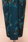Erykah Midi Floral Dress w/ 3/4 Sleeves | Boutique 1861 bottom