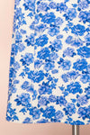 Eslanda Floral Midi Dress w/ Open Back | Boutique 1861 bottom