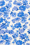 Eslanda Floral Midi Dress w/ Open Back | Boutique 1861 fabric