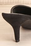 Esquirol Black Pointed Toe Low Heeled Mules | La Petite Garçonne 9