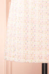 Esyle Short Pink Tweed Dress | Boutique 1861 bottom