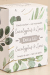 bEucalyptus & Lime Soy Wax Candle | Maison garçonneox close-up