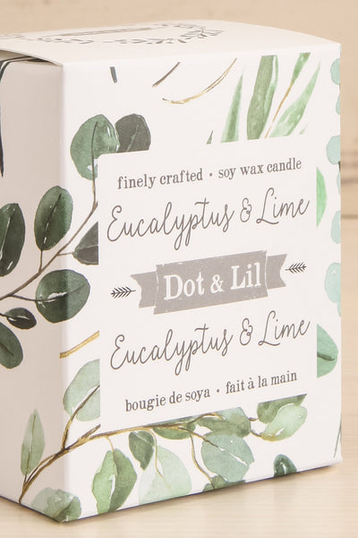 bEucalyptus & Lime Soy Wax Candle | Maison garçonneox close-up