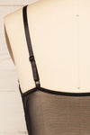 Evdokia Lace Lingerie Bodysuit | La petite garçonne back close-up