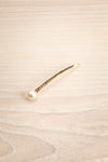 Exochorda Golden Hair Pin with Pearl & Crystals | La Petite Garçonne