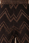 Fagerlisaeter Knit Pants w/ Metallic Thread | La petite garçonne fabric