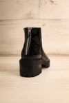 Failli Block Heel Rain Boots w/ Zip Detail | La petite garçonne back view