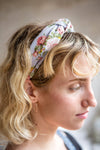 Fairhy Blue Floral Knotted Headband | Boutique 1861 model