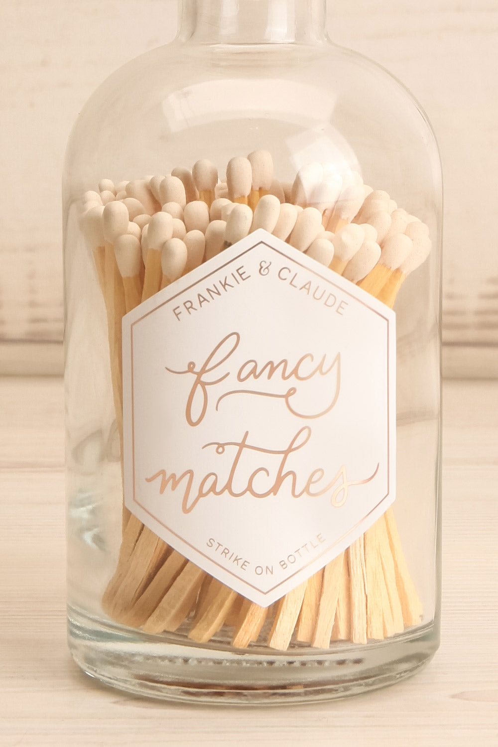 Fancy Matches White | Allumettes | La Petite Garçonne Chpt. 2 large cose-up