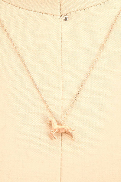 Fantino Rose Gold Unicorn Necklace | La Petite Garçonne Chpt. 2 4