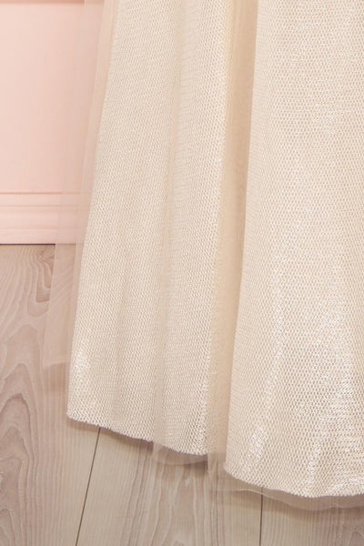 Fauve Beige | Sparkly Gown