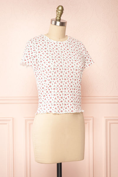 Fermaine Floral T-Shirt | Boutique 1861  side view