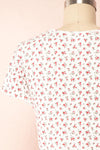 Fermaine Floral T-Shirt | Boutique 1861  back close up