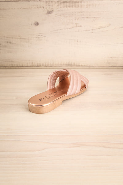 Flondary Rose Gold Slip-On Sandals | La Petite Garçonne Chpt. 2 8