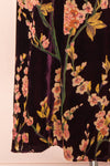 Florizella Floral Midi Dress w/ Puff Sleeves | Boutique 1861  bottom