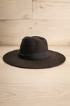 Fraises Des Bois Black Wide Brim Felt Hat | La petite garçonne