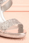 Frehel Silver Glitter High Heeled Sandals | Boutique 1861 5