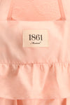 Frevo Pétale Light Pink Cotton Ruffle Shopping Bag | Boutique 1861