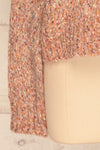 Fritzleen Pink High-Neck Knit Sweater | La Petite Garçonne bottom close-up