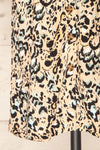 Frona Leopard Puffed Sleeves Button Up Dress | La petite garçonne bottom