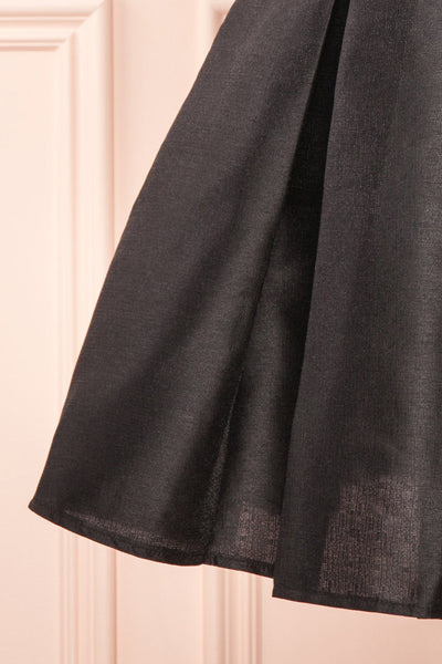 Fuengi Black Off-Shoulder Short Dress | Boutique 1861 bottom