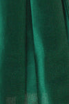 Fuengi Green Off-Shoulder Short Dress | Boutique 1861 fabric