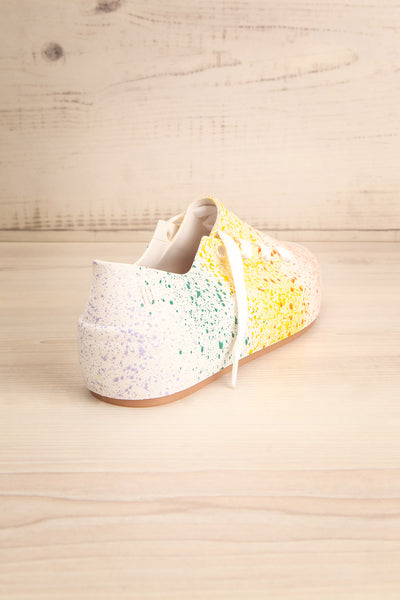 Gabon Dragon Rainbow Splatter Laced Shoes | La Petite Garçonne Chpt. 2 8