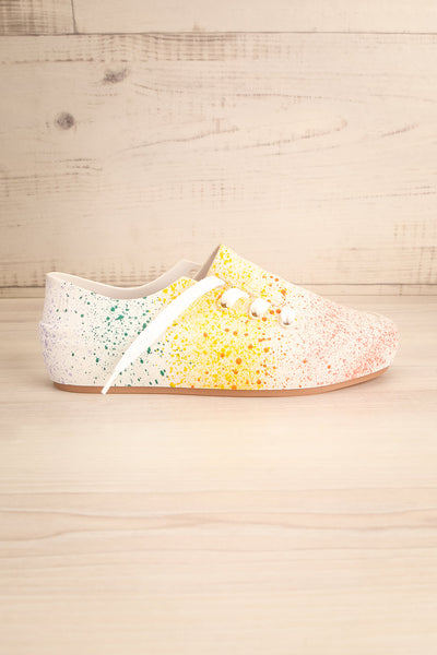 Gabon Dragon Rainbow Splatter Laced Shoes | La Petite Garçonne Chpt. 2 5