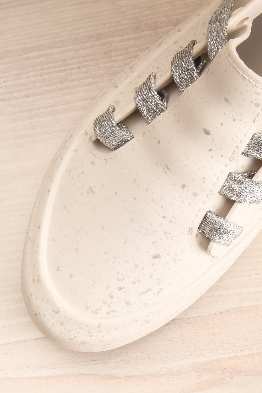 Gabon Selkie Silver Splatter Laced Shoes | La Petite Garçonne Chpt. 2 2
