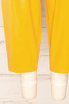 Galaxidion Yellow Cropped Wide Leg Pants | La petite garçonne  legs