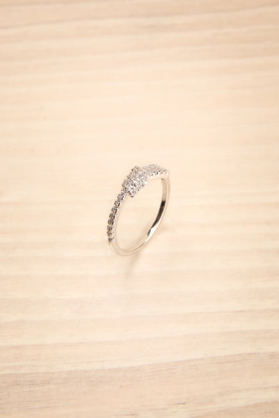 Gastia Silver Ring with Crystals | La Petite Garçonne Chpt. 2 3