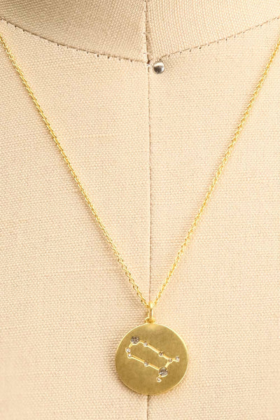 Gémeaux Doré Gold Pendant Necklace | La Petite Garçonne Chpt. 2 6