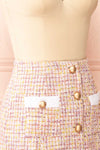 Gemma Tweed A-Line Skirt | Boutique 1861 side close-up