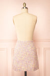 Gemma Tweed A-Line Skirt | Boutique 1861 back view