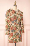 Ginette Short Floral Dress | Boutique 1861 side view