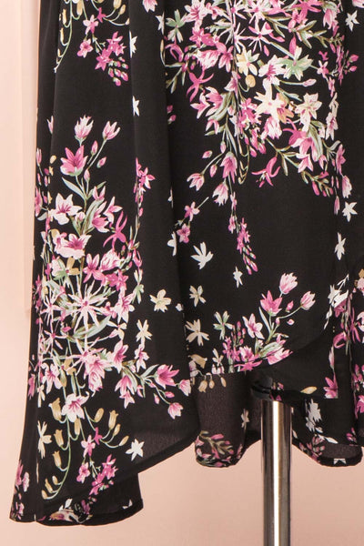 Gladenbach Floral High Low Wrap Dress | Boutique 1861 bottom