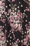 Gladenbach Floral High Low Wrap Dress | Boutique 1861 fabric