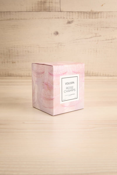 Glass Candle Rose Champs | Voluspa | La Petite Garçonne  box