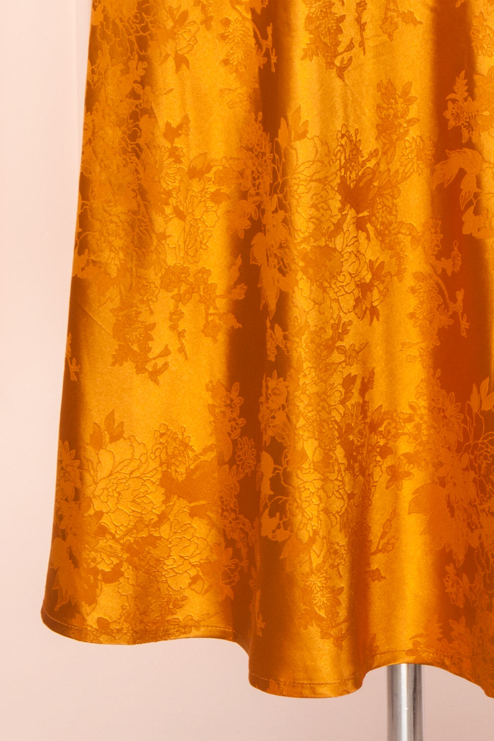 Glib Rust Cowl Neck Midi Dress | Boutique 1861 bottom