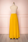 Glykeria Sun Golden Yellow Chiffon Maxi Skirt | Boutique 1861 5