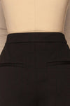 Godelieve Black Pants | Pantalon | La Petite Garçonne back close-up