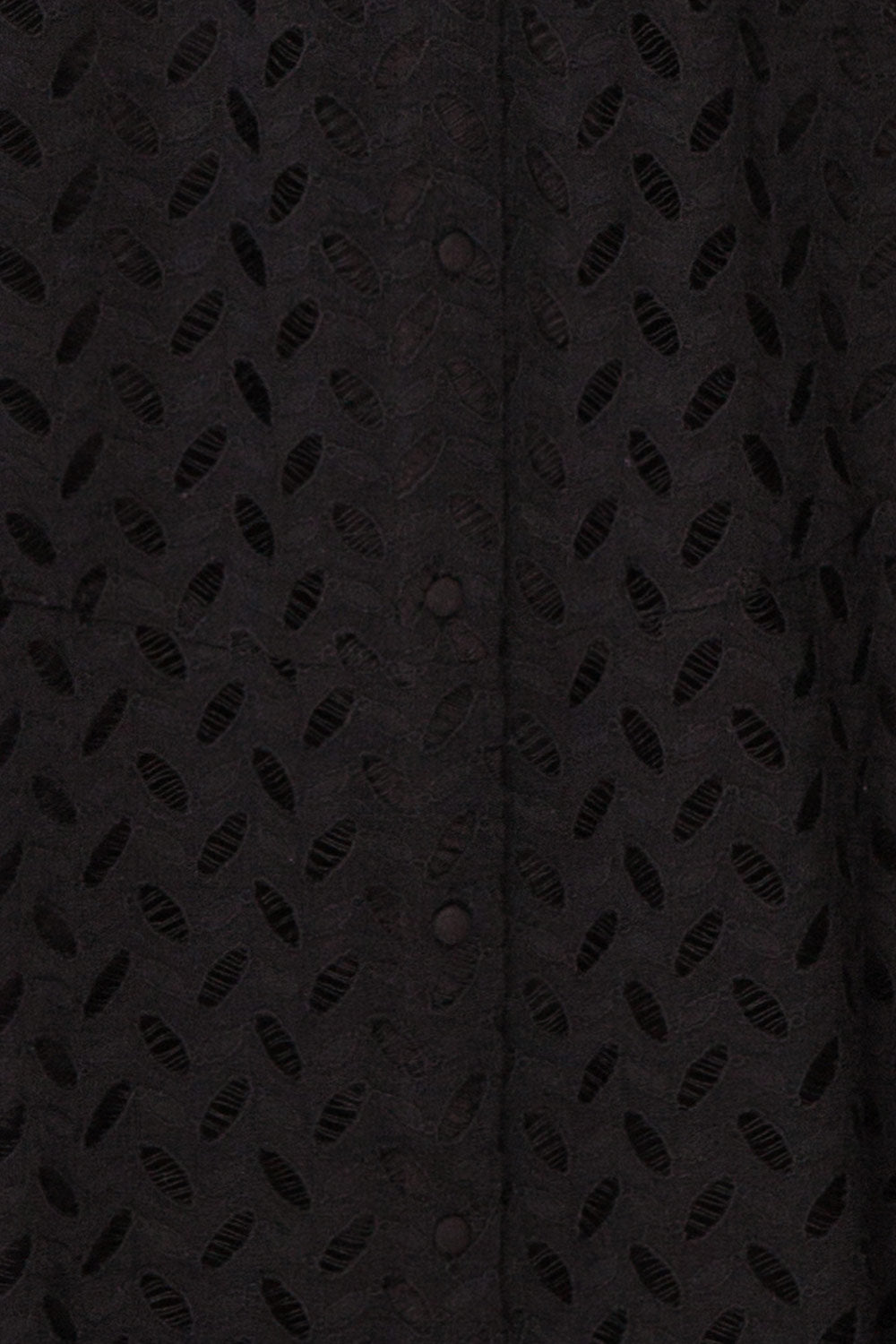 Goja Black Lace Short Sleeve Midi Dress | Boutique 1861 fabric 