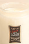 Medium Jar Candle Goji Torocco Orange | La petite garçonne open close-up