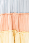 Gowri Multicolored Layered Romper w/ Ruffles | Boutique 1861 fabric